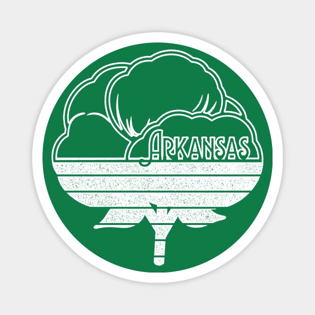 Arkansas Cotton Boll Magnet by rt-shirts